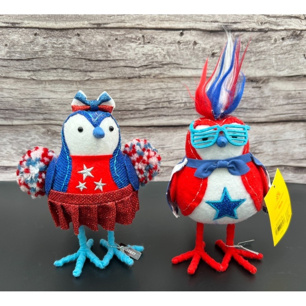 Target Sun Squad ~ HERO & CHEERY 2025 Featherly Friends ~ 4th of July Summer New